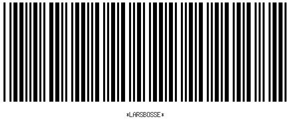 Lars Bosse Bar-Code